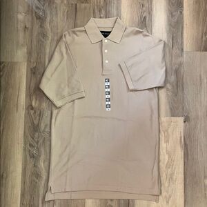 Men's Beige Polo Shirt